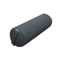 2. Wahl Yoga-Bolster yin - rund - Jute - anthracite - YOGISTAR