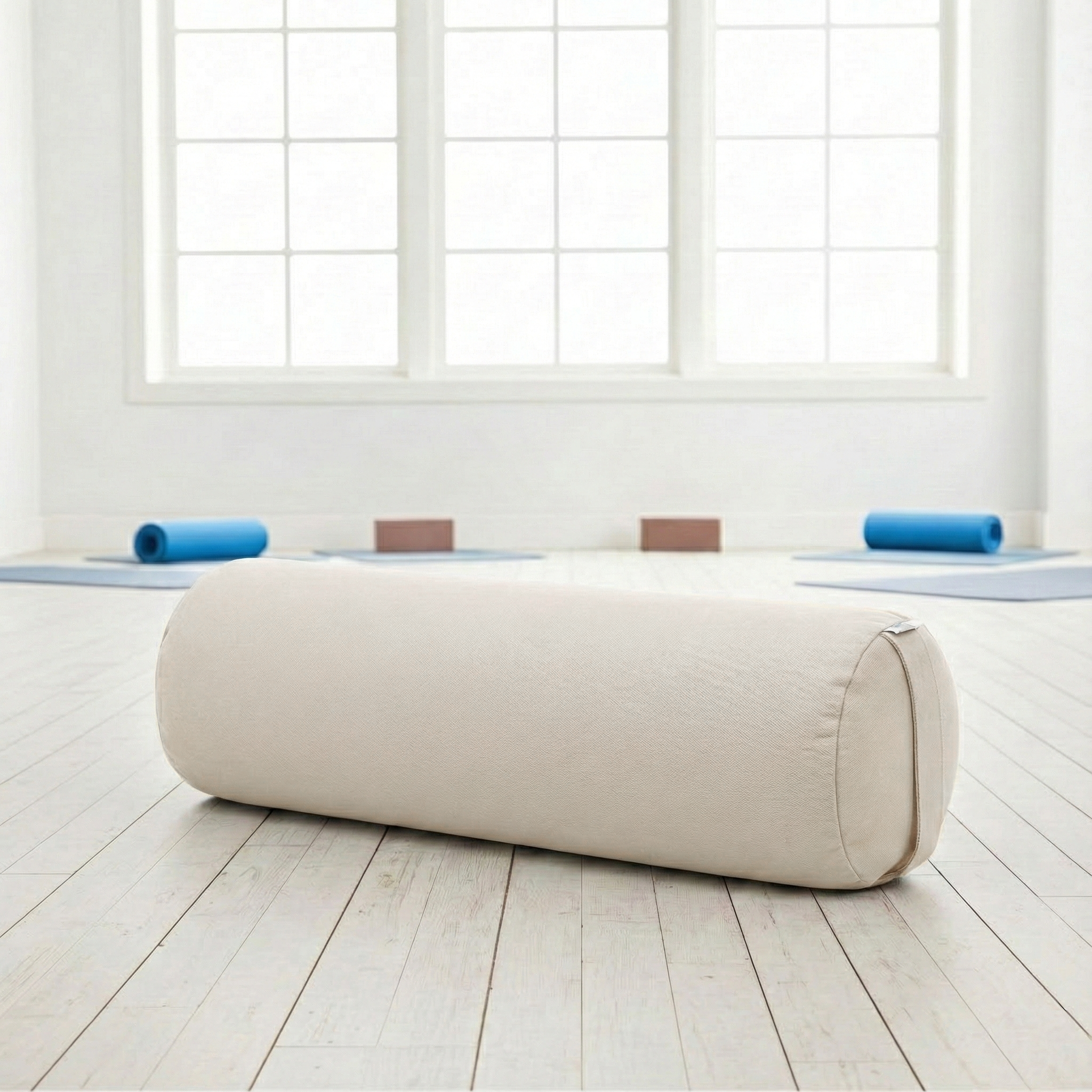 Yoga-Bolster yin - rund - Samtosha - organic cotton - YOGISHOP