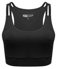 Yoga-Bra active fit "ala" - black - YOGISHOP