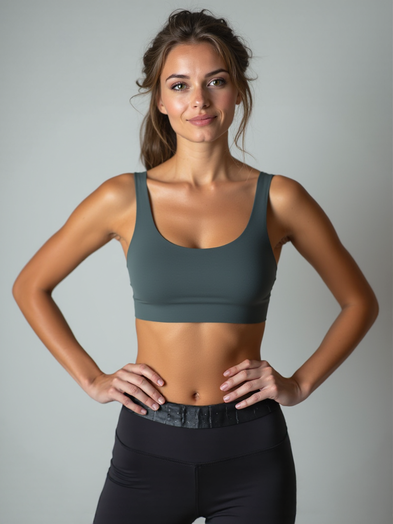 Yoga-Bra "rheia" - pine green