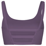 Yoga-Bra "rheia" - velvet plum