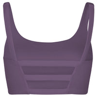 Yoga-Bra "rheia" - velvet plum