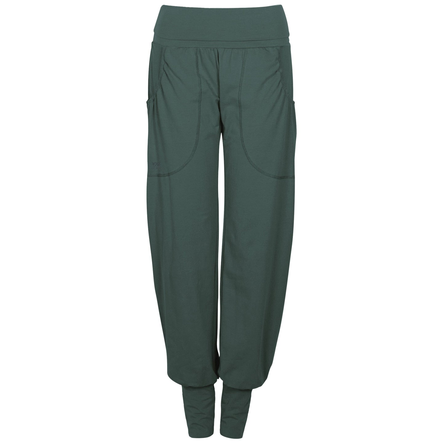 Yoga-Harempants "rheia" - pine green - YOGISHOP