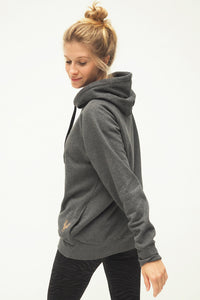 Yoga-Hoodie Rudra - grey marl - YOGISHOP
