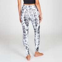 Yoga-Leggings Lux - animal black white - YOGISTAR
