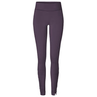 Yoga-Leggings rolldown "ala" - elderberry - YOGISHOP