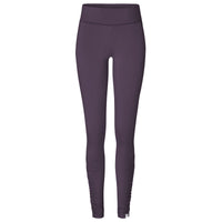 Yoga-Leggings rolldown "ala" - elderberry - YOGISHOP