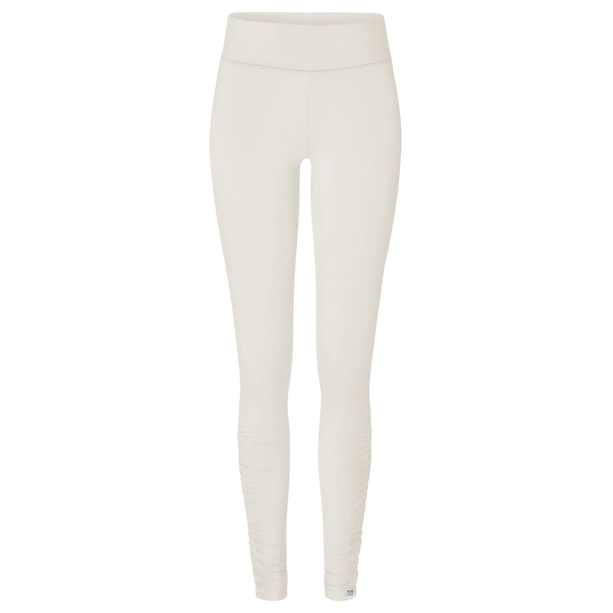 Yoga-Leggings rolldown "ala" - ivory