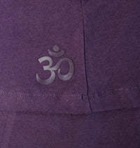 Yoga-Leggings with Skirt - elderberry