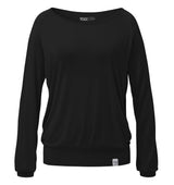 Yoga-Longsleeve "ala" - black - YOGISHOP