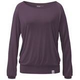 Yoga-Longsleeve "ala" - elderberry