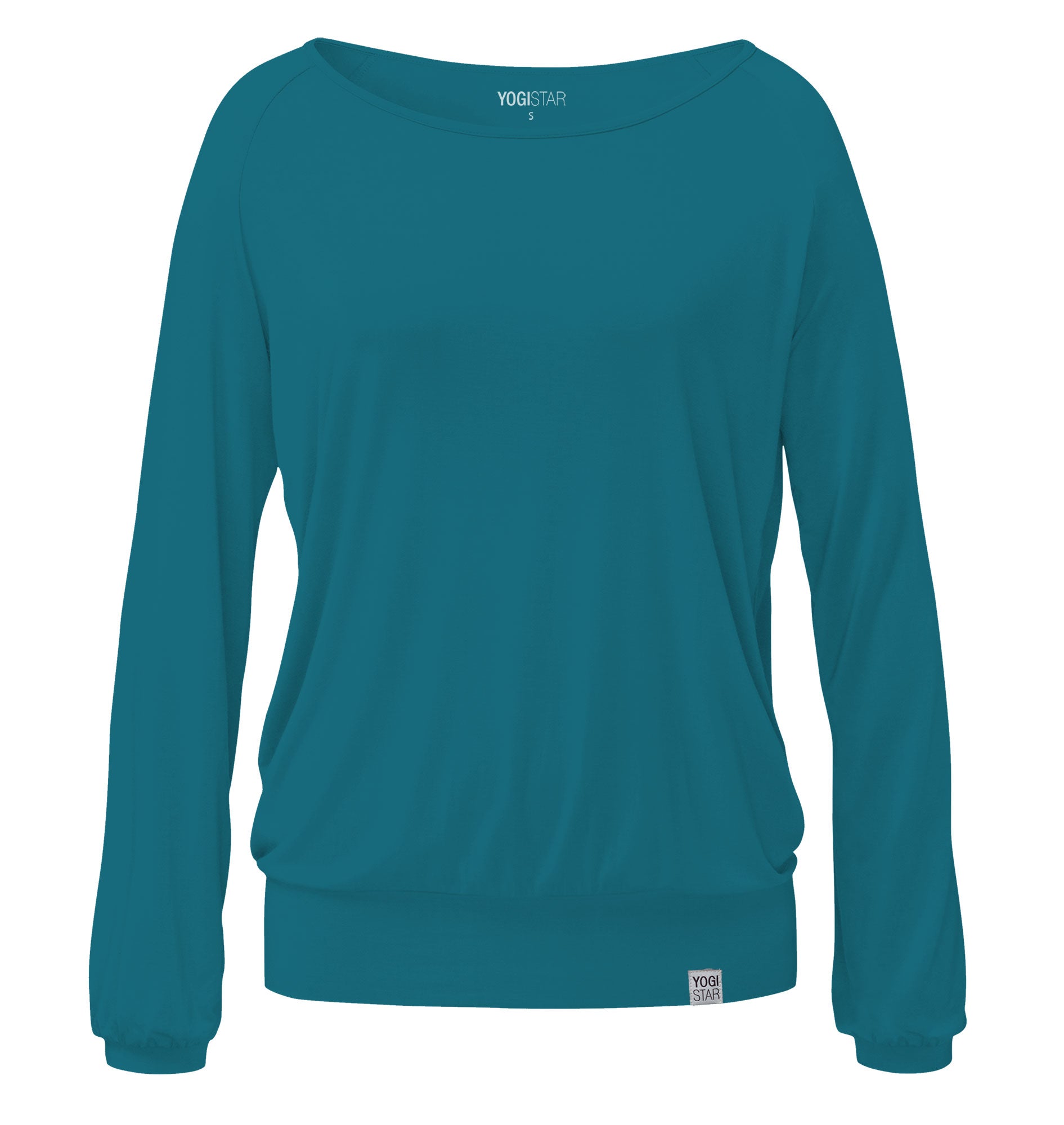 Yoga-Longsleeve "ala" - petrol