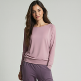 Yoga-Longsleeve "ala" - rose - YOGISHOP