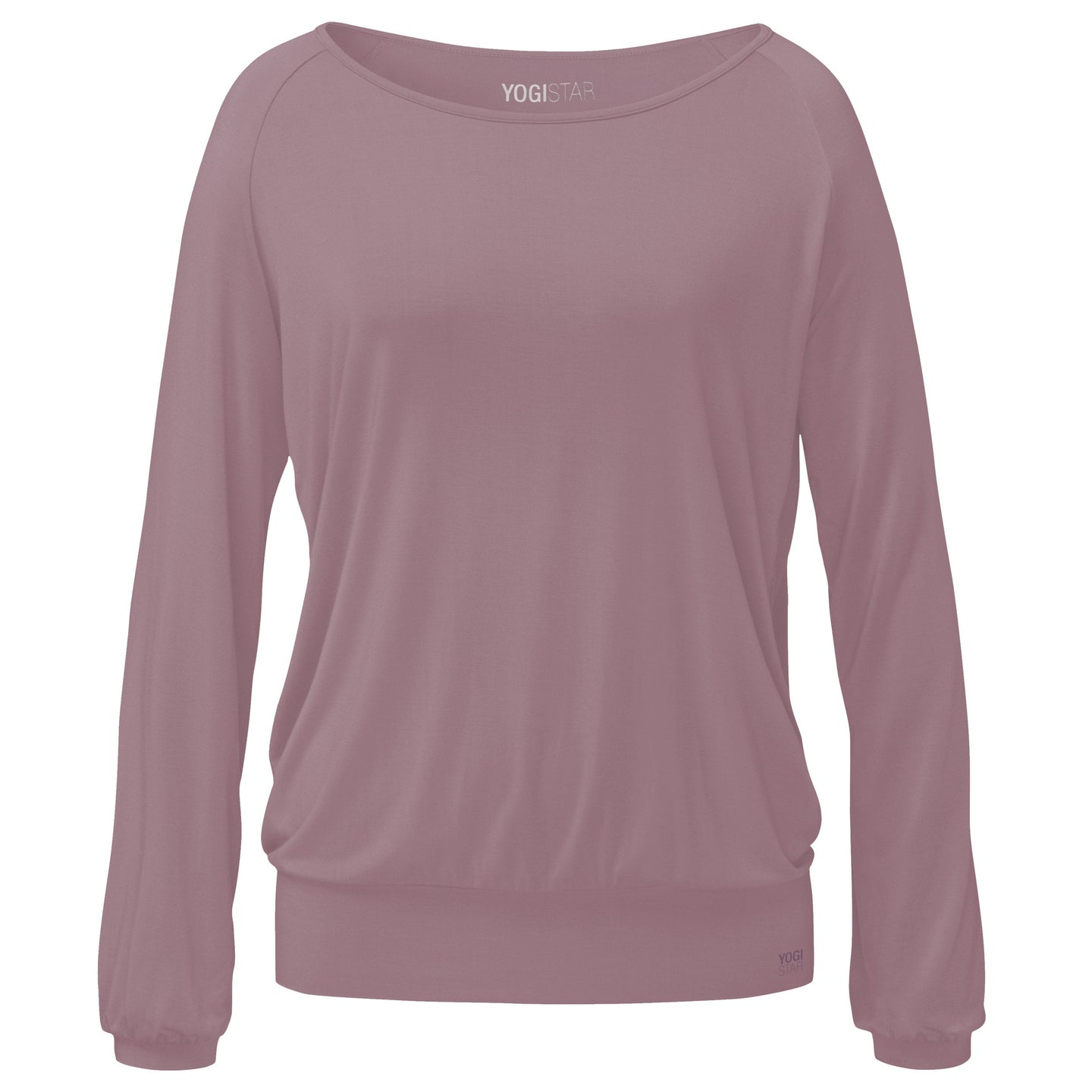 Yoga-Longsleeve "vleugel" - roze