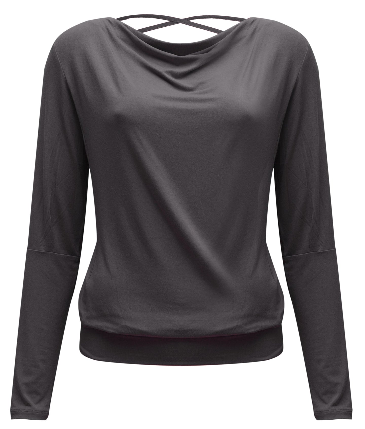 Yoga-Longsleeve flowing shakti "ala" - stonehenge - YOGISHOP