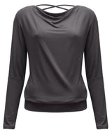 Yoga-Longsleeve flowing shakti "ala" - stonehenge - YOGISHOP
