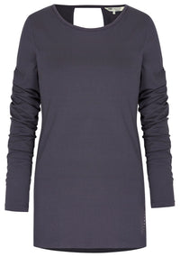 Yoga-Top "Open Back" - pebble