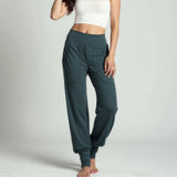 Yoga-Harempants "rheia" - pine green