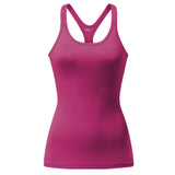 Yoga-Racerback "ala" - raspberry - YOGISHOP