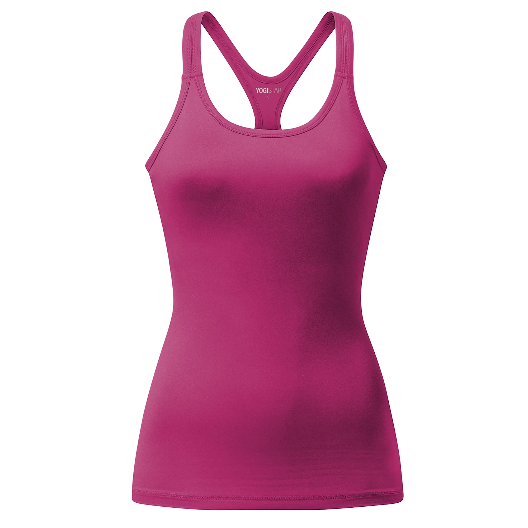 Yoga-Racerback "ala" - raspberry - YOGISHOP