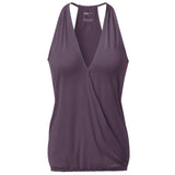 Yoga-Racerback V-Neck "ala" - elderberry