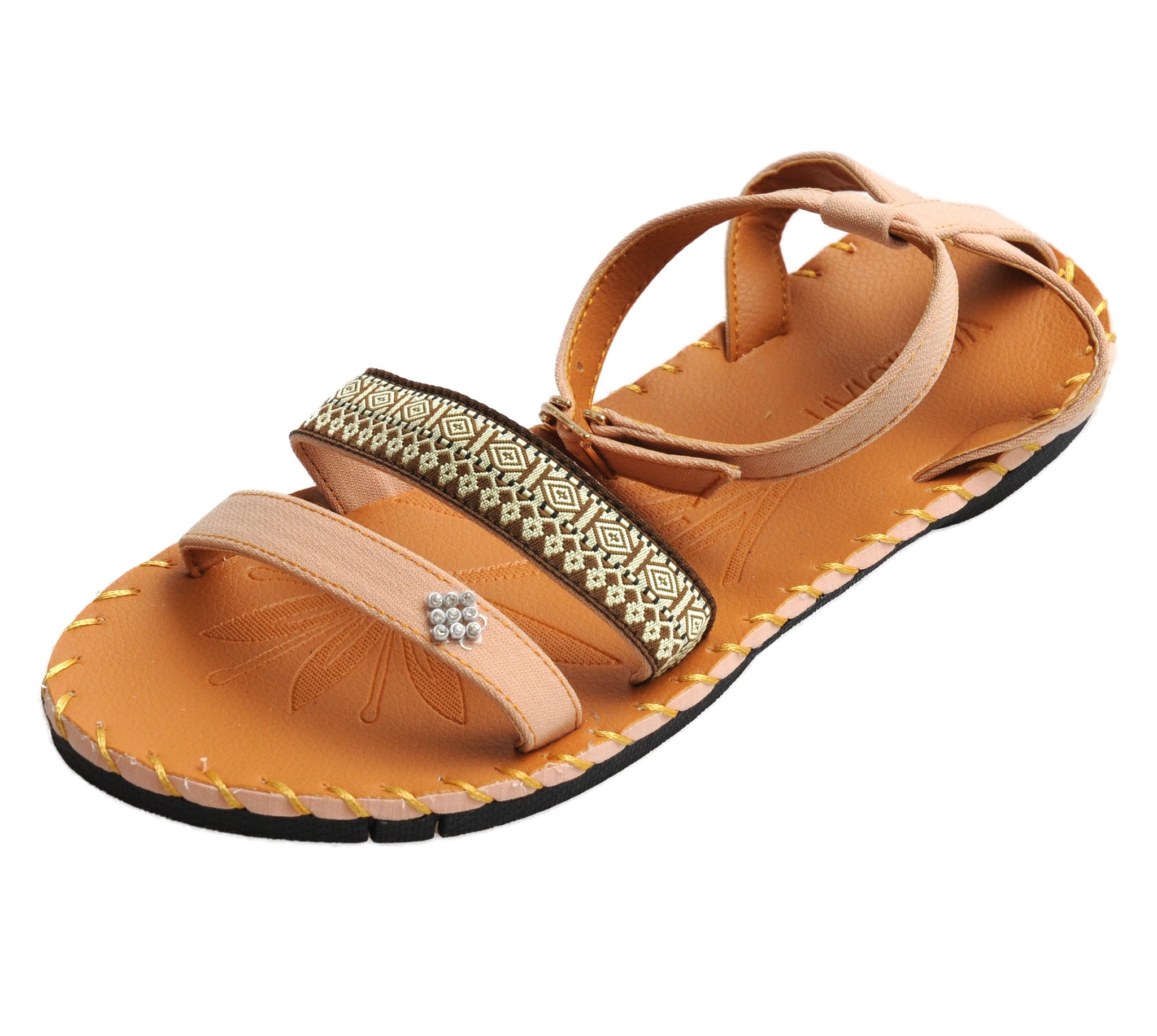 Yoga-Sandalen easy strap - beige - YOGISHOP