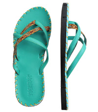 Yoga-Sandalen - turquoise - YOGISHOP
