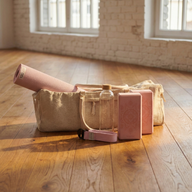 Yoga set Carry-Bottle nature - velvet rose