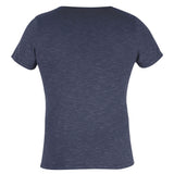 Yoga-T-Shirt "eli" - nightblue melange