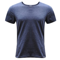 Yoga-T-Shirt "eli" - nightblue melange - YOGISHOP
