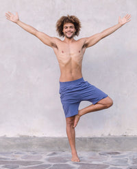 Yoga-Shorts "Axel" - navy - YOGISHOP