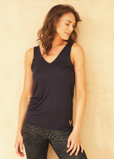 Yoga-Tank "Sumati" - anthracite - YOGISHOP