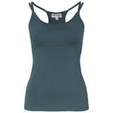 Yoga-Top "rheia" - pine green - YOGISHOP