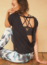 Yoga-Top Surya - anthracite - YOGISHOP