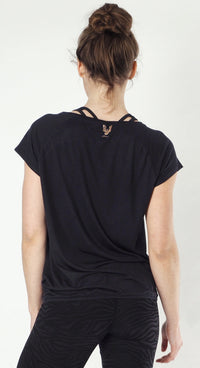 Yoga-T-Shirt "Jiva Tee" - anthracite - YOGISHOP