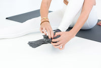 Yoga-Zehensocken - graphite