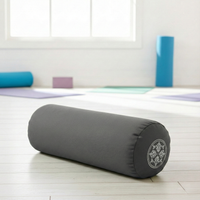 Yoga-Bolster rund - vintage - organic cotton - YOGISTAR