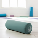 Yoga-Bolster rund - vintage - organic cotton