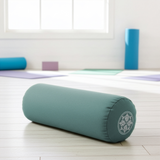 Yoga-Bolster rund - vintage - organic cotton - YOGISTAR