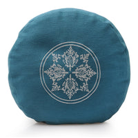 Yoga-Bolster rund - vintage - organic cotton - YOGISHOP
