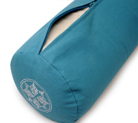 Yoga-Bolster rund - vintage - organic cotton
