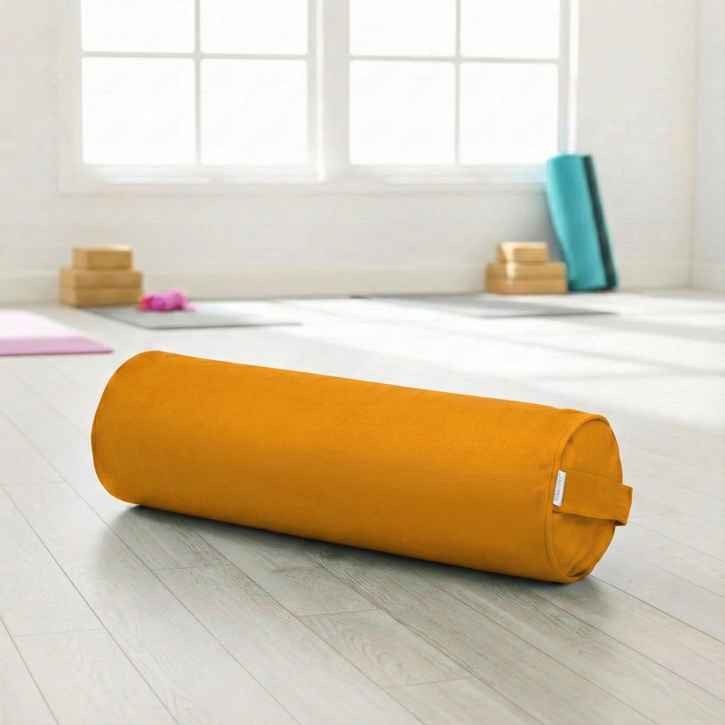 Yoga-Bolster yin - plus - rund - YOGISHOP