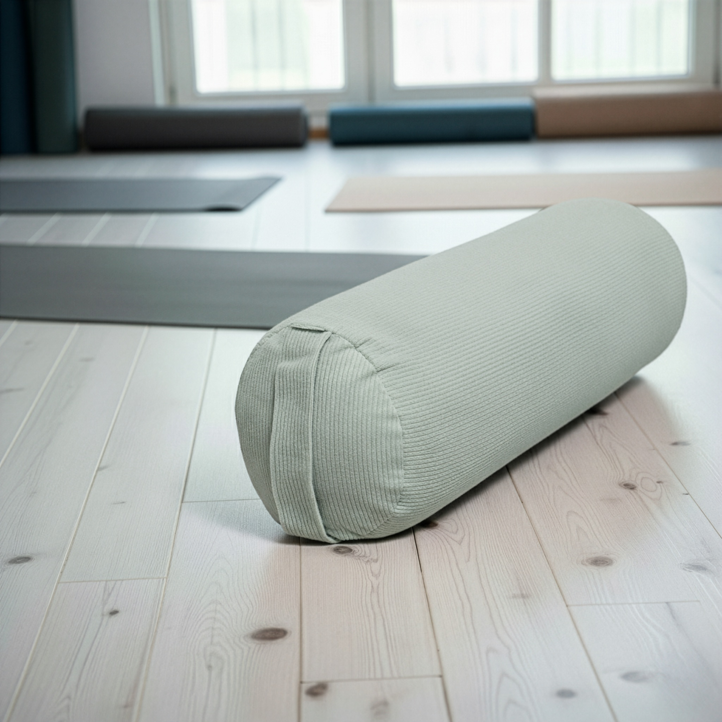 Yoga-Bolster yin - rund - Cord