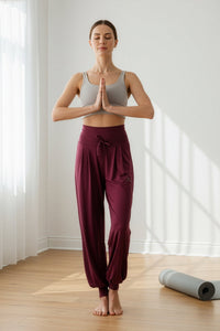 Yogahose Florence - Dark Red - YOGISTAR
