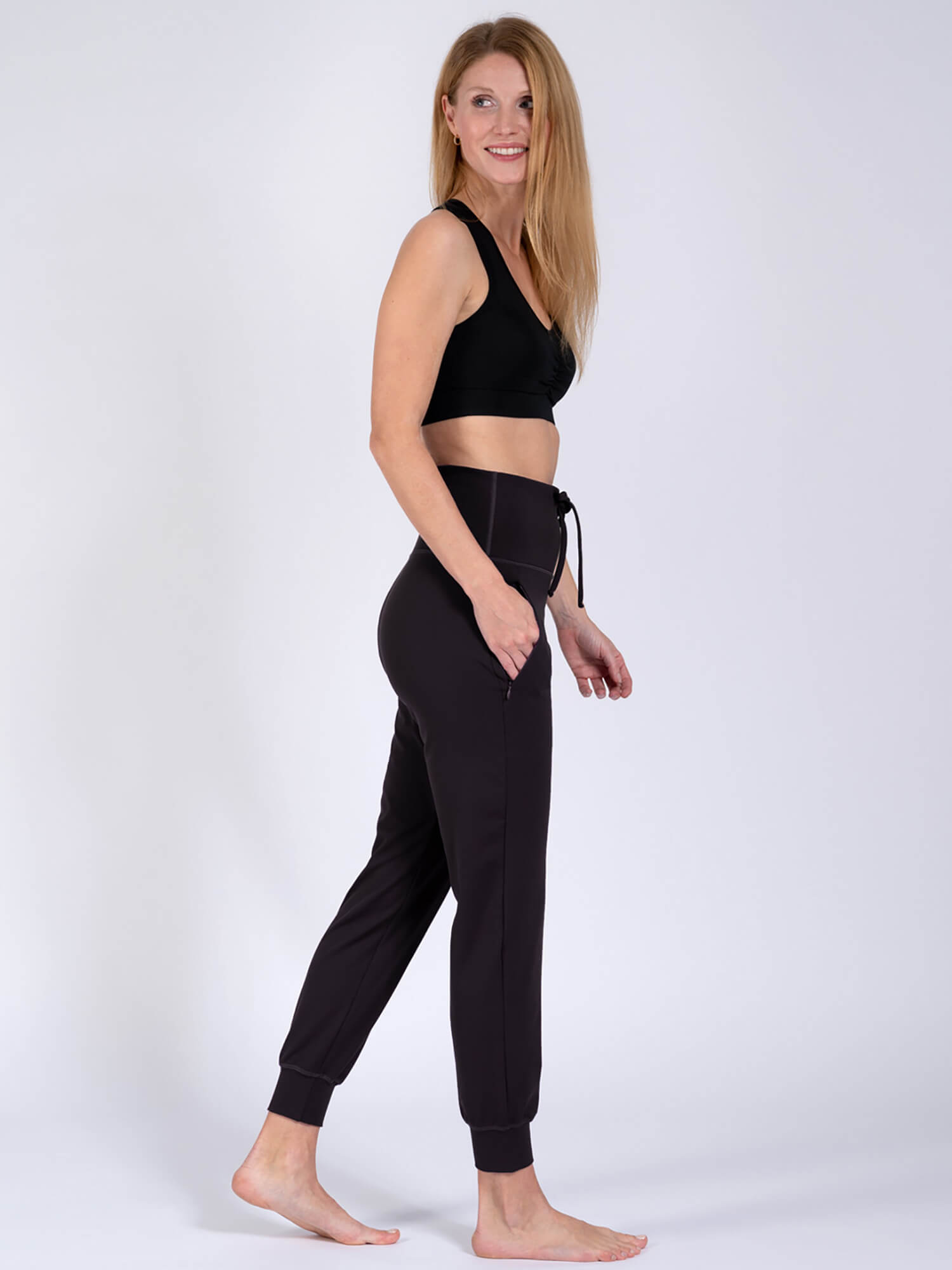 Yoga-Hose Mia - schwarz - YOGISHOP