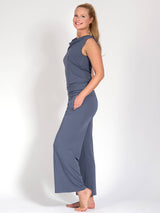 Yogahose Naomi - Blue Grey, aus Naturmaterial - YOGISHOP