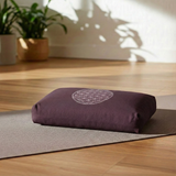 Yogakissen - klein - Blume des Lebens - mit Kapok-Füllung - YOGISHOP