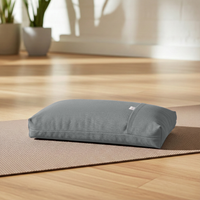 2. Wahl Yogakissen - klein, graphite - Kapok - YOGISTAR