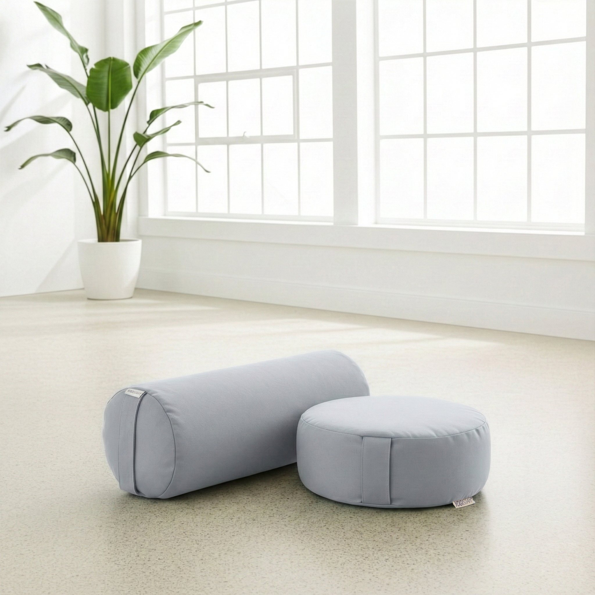 Yoga-Set Ananda (Meditationskissen Dhyana + Yoga-Bolster Samtosha)