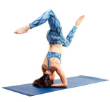 Yoga-Bra "Shiva" - Ikat aqua - YOGISHOP